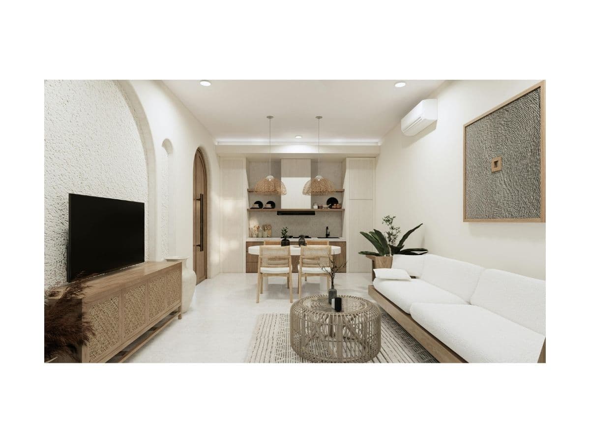 Teraslı Villa Yaşam Alanı